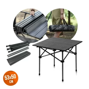 Folding tourist table 53x50x49.5