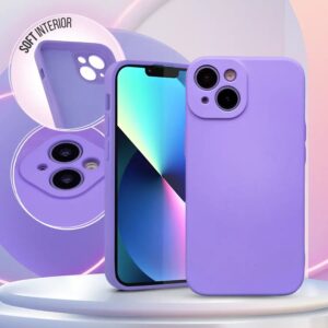 BACK CASE SILICON iPhone 15 6,1" lilac 5907457756045