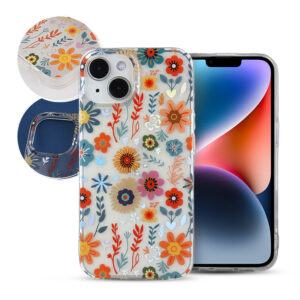 BACK CASE HIGH QUALITY IMD PRINT Samsung Galaxy S24 Plus floral 5907457762862