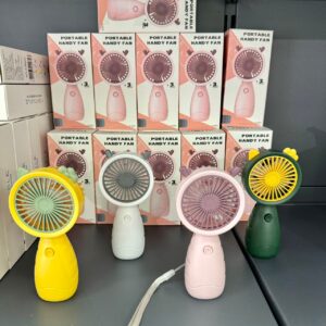 Portable mini fan mix of colors