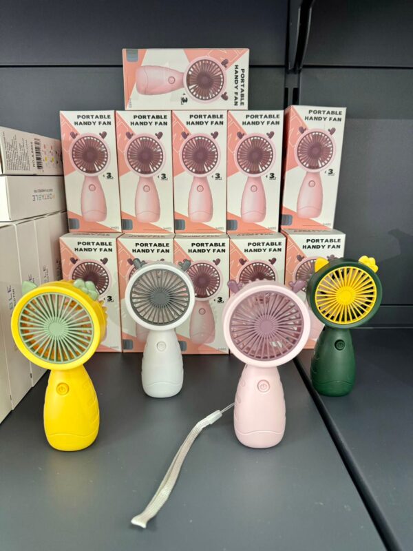 Portable mini fan mix of colors