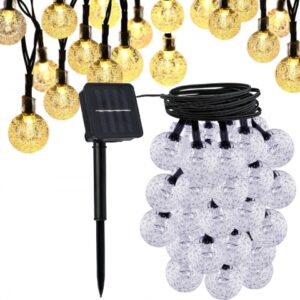 Solar garland balls 40 LEDs warm white