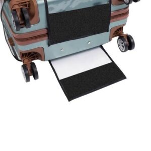 Suitcase cover transparent