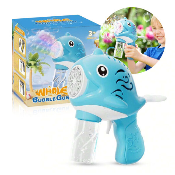 Bubble gun whale