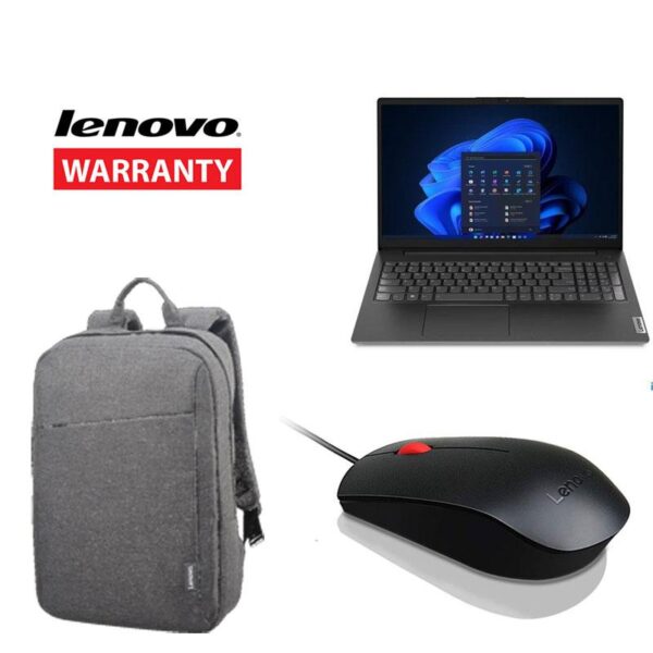 BUNDLE LENOVO NB i3 8GB 256GB SSD 15.6 W11PRO 82TTS00U00+ZAINO+MOUSE+GAR