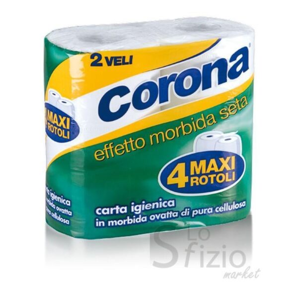 CORONA CARTA IGIENICA 4 ROTOLI