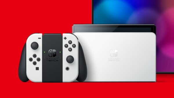 Switch Console OLED White + Mario Kart 8 Deluxe Preinstallato + 12 Mesi Nintendo Switch Online - immagine 3