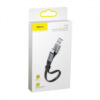 USB-A to USB-C Cable Baseus Simple, 40W, 5A, 0.23m, Grey CATMBJ-BG1 - immagine 4