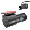 Dash + Rear Camera Hoco DV8, 2K, 1.47inch LCD, Black