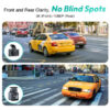 Dash + Rear Camera Botslab G500H Pro, 3K, GPS, Wi-Fi, 3inch LCD, Black 2A22Z-G580H - immagine 2