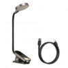 Desk Lamp Baseus Comfort Reading Mini Clip, Grey DGRAD-0G