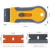 Glue Remover Scraper Best BST-218 - immagine 4