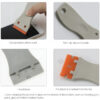 Glue Remover Scraper Best BST-219 - immagine 6