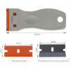 Glue Remover Scraper Best BST-219 - immagine 3