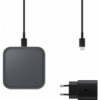Wireless Charger Samsung, 15W, 1.67A, with Wall Charger and USB-C Cable, Black EP-P2400TBEGEU - immagine 7