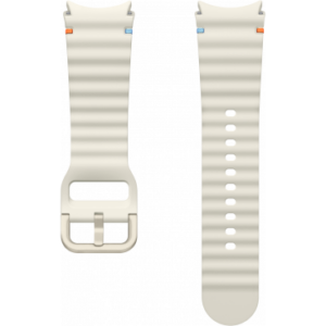 Sport Strap for Samsung Galaxy Watch7 / Watch FE / Watch6 / Watch5 / Watch4 Series, S/M, Cream ET-SNL30SWEGEU