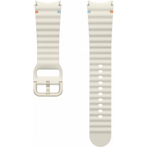 Sport Strap for Samsung Galaxy Watch7 / Watch FE / Watch6 / Watch5 / Watch4 Series, M/L, Cream ET-SNL31LWEGEU