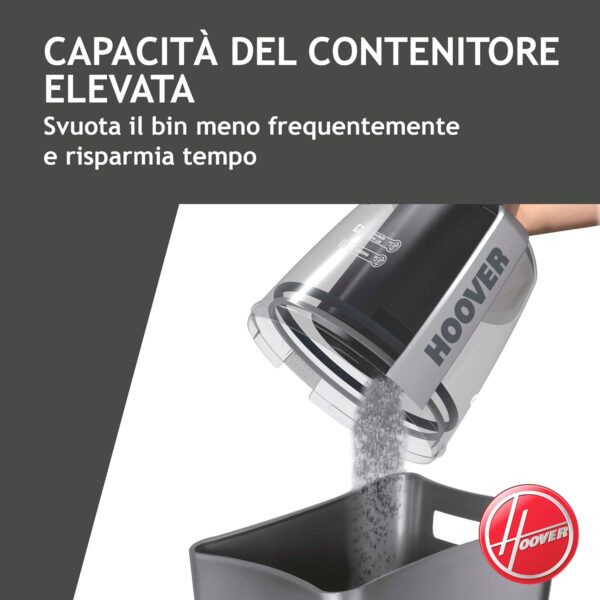 Aspirapolvere a traino senza sacco BR71_BR20011 HOOVER Potenza: 700 W - immagine 4