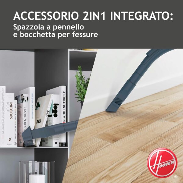 Aspirapolvere a traino senza sacco BR71_BR20011 HOOVER Potenza: 700 W - immagine 6