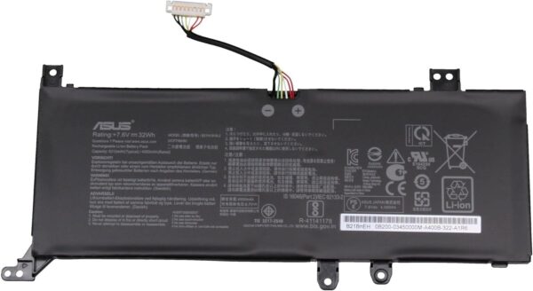 Batteria Originale ASUS B21N1818-2 0B200-03450000   32Wh per VivoBook 14 X409UA, X409BA, X409DA, X409DJ, X409DL, X409UJ, 15 X509BA, X509DA, X509DJ, X509UA