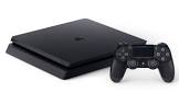 Renewed Sony PlayStation 4 Slim 500GB Grade A Funzionante con Scatola Originale Black